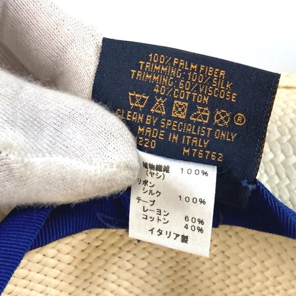 LOUIS VUITTON M76762 Monogram Watercolor Chapo-Summertime straw hat bucket hat - Picture 7 of 11